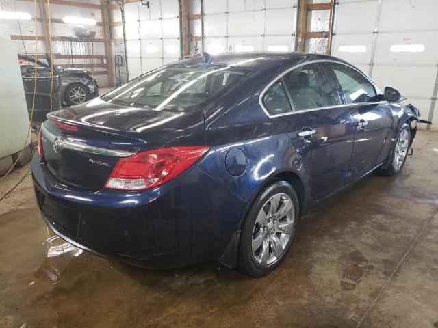 2G4GT5GK0C9143658 - 2012 BUICK REGAL PREM BLUE photo 4