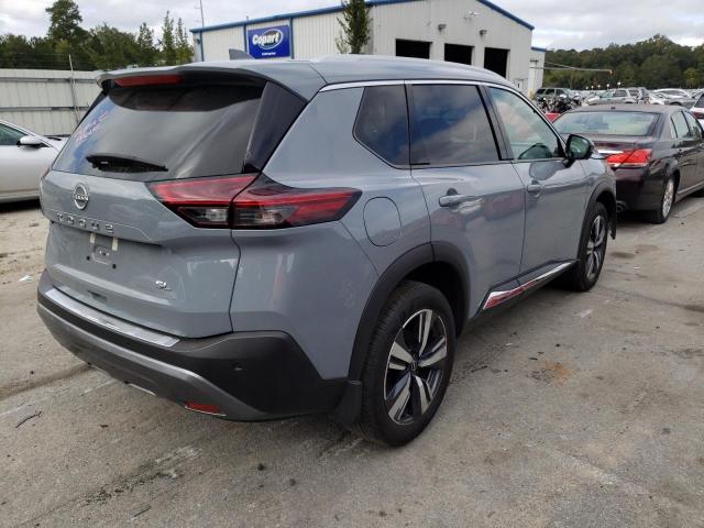 5N1BT3CA6NC714335 - 2022 NISSAN ROGUE SL GRAY photo 4