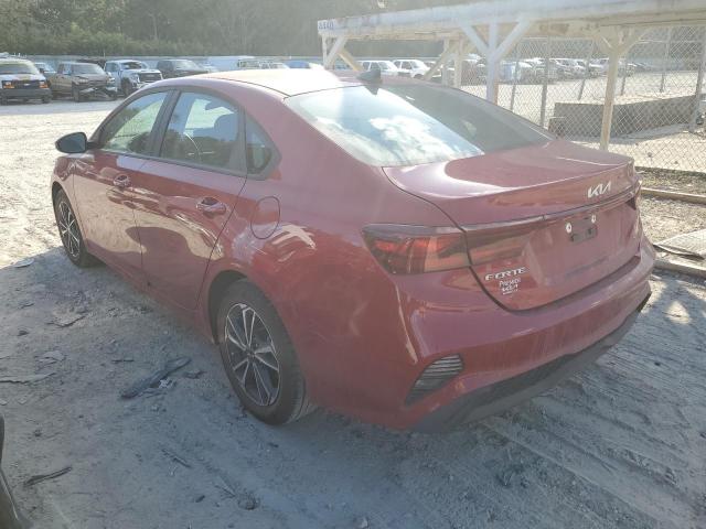 3KPF24AD3NE490624 - 2022 KIA FORTE FE RED photo 3