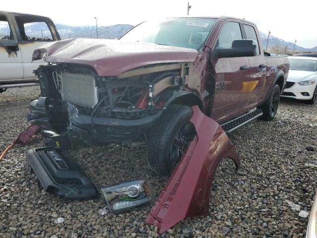 1C6RR7GG0MS514960 - 2021 RAM 1500 CLASS BURGUNDY photo 2