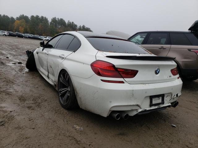 WBS6C9C55ED467288 - 2014 BMW M6 GRAN CO WHITE photo 3