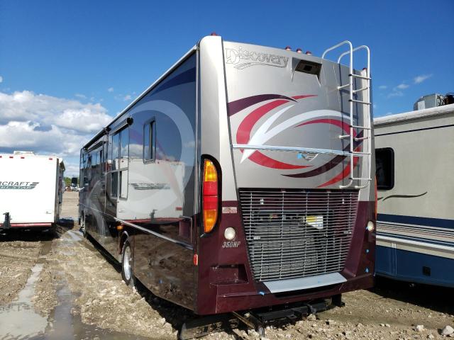 4UZACJDTX8CZ92756 - 2008 FREIGHTLINER CHASSIS X BURGUNDY photo 3