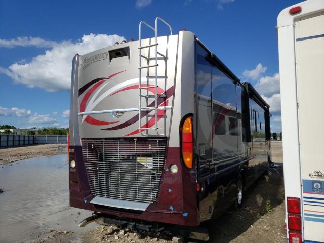 4UZACJDTX8CZ92756 - 2008 FREIGHTLINER CHASSIS X BURGUNDY photo 4