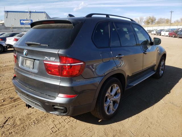 5UXZV8C50CL423676 - 2012 BMW X5 XDRIVE5 GRAY photo 4