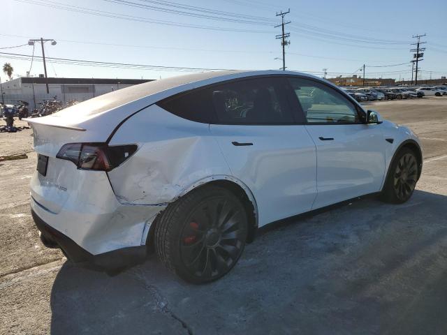 7SAYGDEF1NF535031 - 2022 TESLA MODEL Y WHITE photo 4