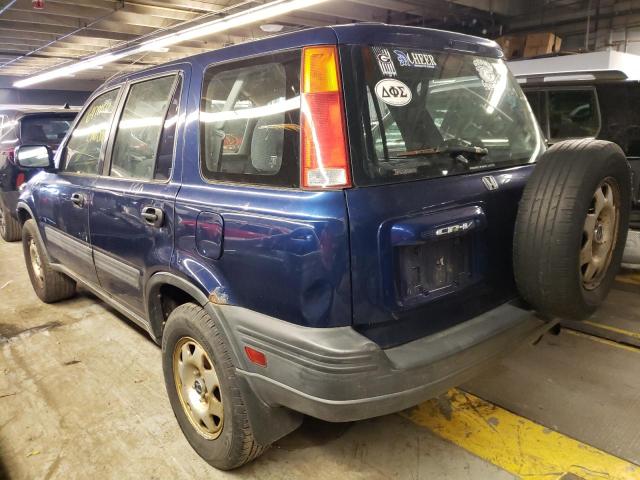 JHLRD1848WC104495 - 1998 HONDA CR-V LX BLUE photo 3