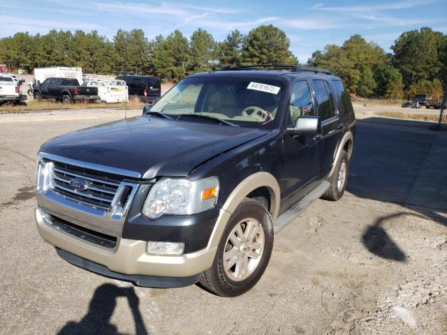 1FMEU64E49UA18067 - 2009 FORD EXPLORER E GRAY photo 2