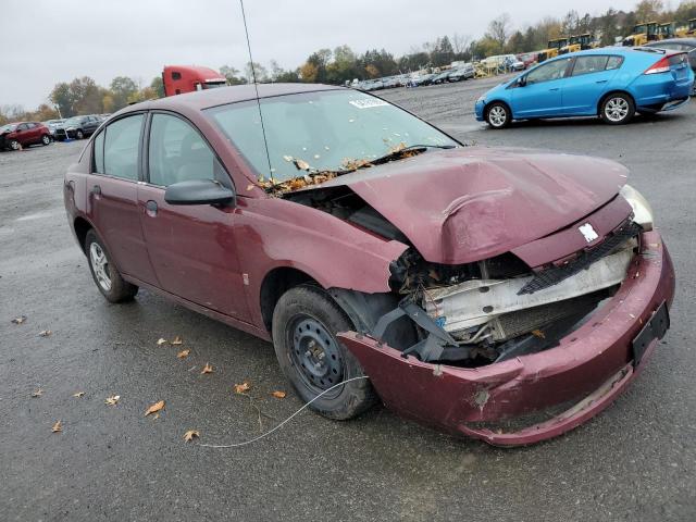 1G8AF52F53Z165876 - 2003 SATURN ION LEVEL BURGUNDY photo 1
