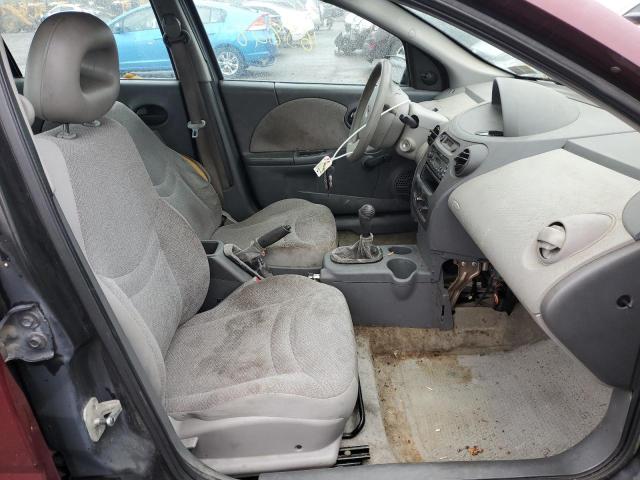 1G8AF52F53Z165876 - 2003 SATURN ION LEVEL BURGUNDY photo 5