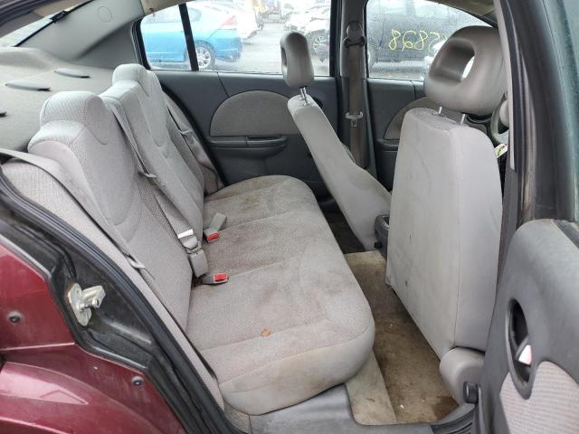 1G8AF52F53Z165876 - 2003 SATURN ION LEVEL BURGUNDY photo 6