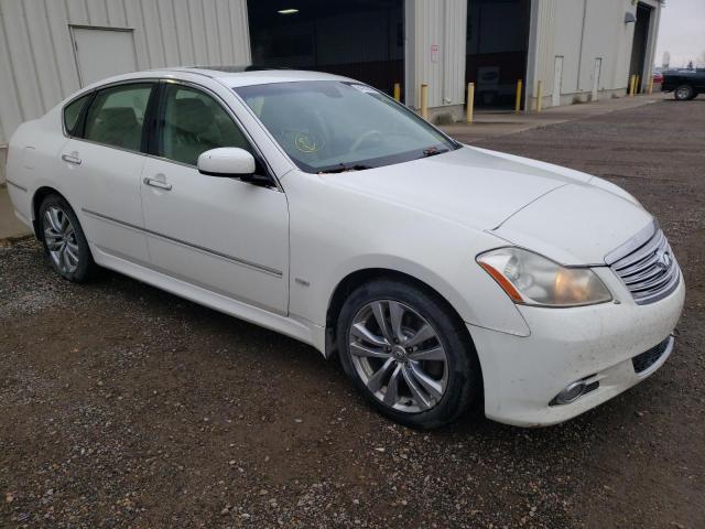 JNKBY01F28M550775 - 2008 INFINITI M45 WHITE photo 1