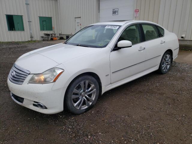 JNKBY01F28M550775 - 2008 INFINITI M45 WHITE photo 2