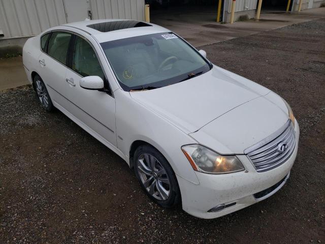 JNKBY01F28M550775 - 2008 INFINITI M45 WHITE photo 9