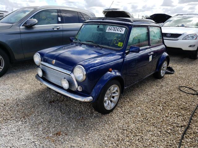 WAZRYD177274 - 1967 AUSTIN MINI BLUE photo 2