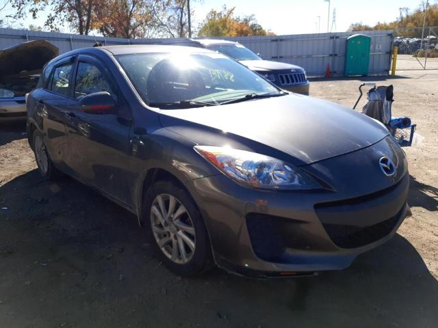 JM1BL1L85C1637116 - 2012 MAZDA 3 I GRAY photo 1