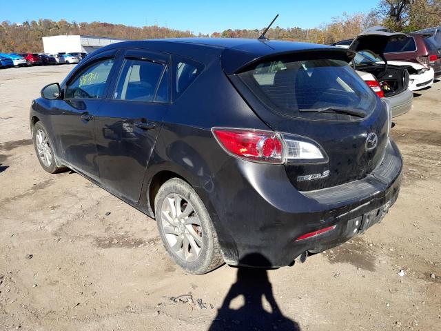 JM1BL1L85C1637116 - 2012 MAZDA 3 I GRAY photo 3