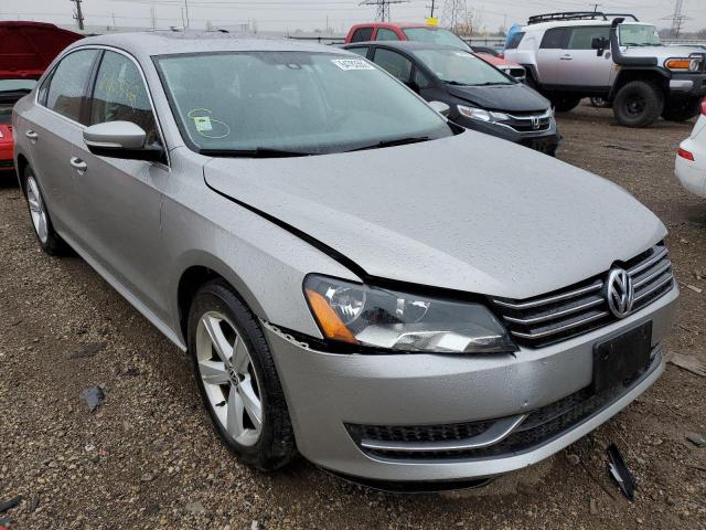 1VWBH7A35DC002444 - 2013 VOLKSWAGEN PASSAT SE TAN photo 1