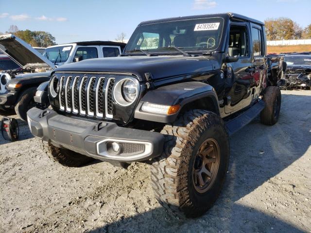 1C6HJTFG9LL175430 - 2020 JEEP GLADIATOR BLACK photo 2