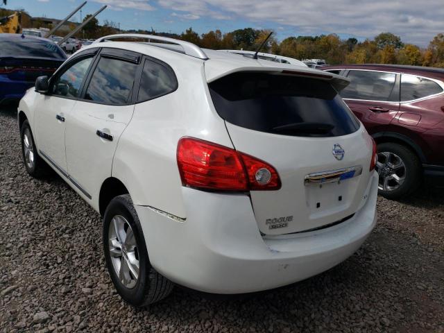 JN8AS5MV4FW755597 - 2015 NISSAN ROGUE SELE WHITE photo 3