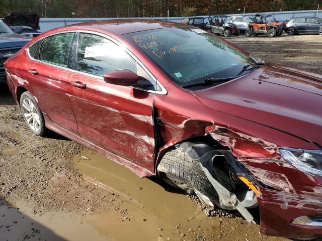 1C3CCCAB4FN755027 - 2015 CHRYSLER 200 LIMITE BURGUNDY photo 9