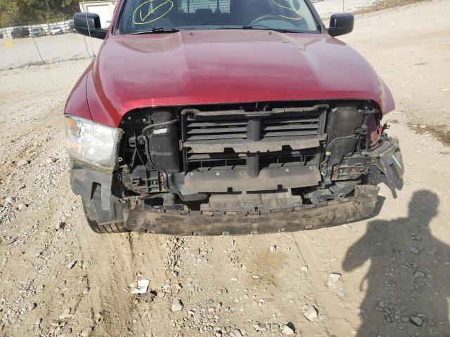 1C6RR7LG2DS590959 - 2013 RAM 1500 SLT BURGUNDY photo 9