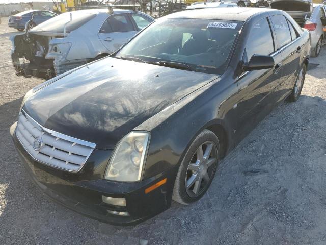 1G6DW677060210941 - 2006 CADILLAC STS BLACK photo 2