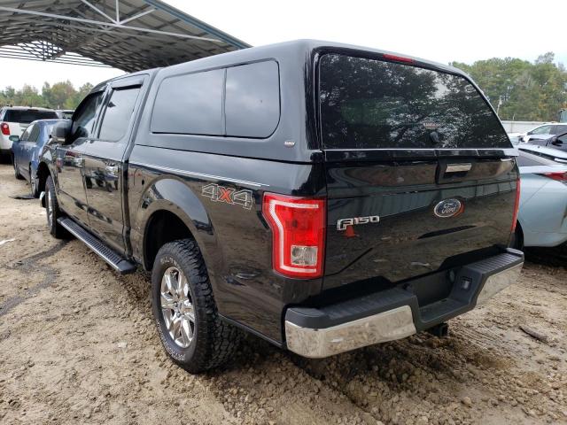 1FTEW1EP4GKF76401 - 2016 FORD F150 SUPER BLACK photo 3