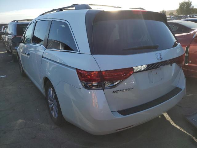 5FNRL5H69FB116683 - 2015 HONDA ODYSSEY EX WHITE photo 3