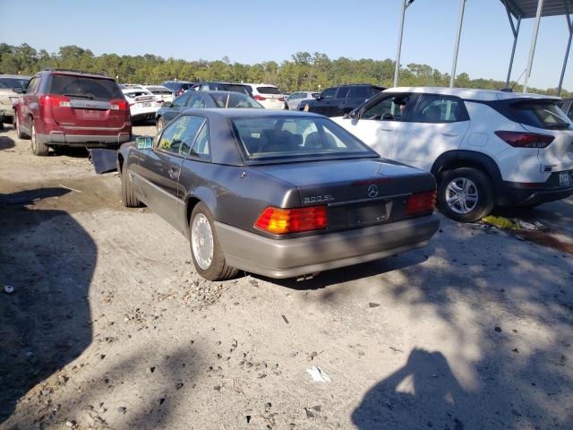 WDBFA61E4MF027238 - 1991 MERCEDES-BENZ 300 SL GRAY photo 3