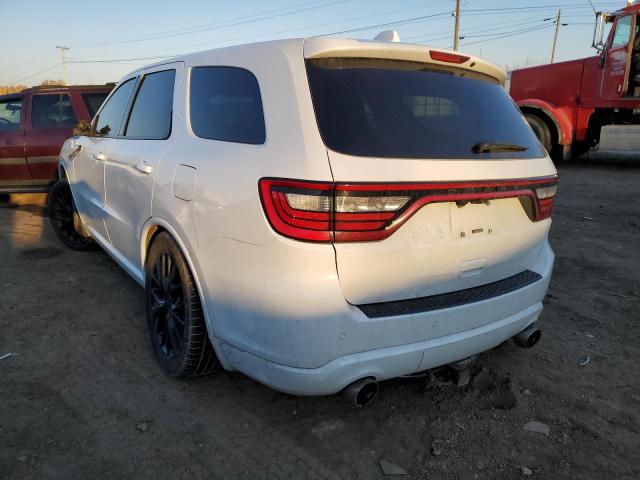 1C4SDJCTXFC100039 - 2015 DODGE DURANGO R/ WHITE photo 3