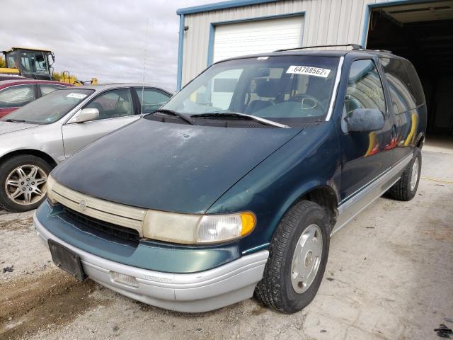 4M2DV11W3RDJ42239 - 1994 MERCURY VILLAGER GREEN photo 2