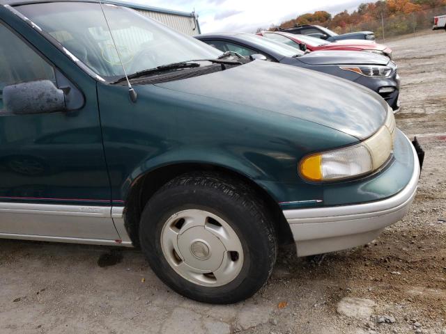 4M2DV11W3RDJ42239 - 1994 MERCURY VILLAGER GREEN photo 9