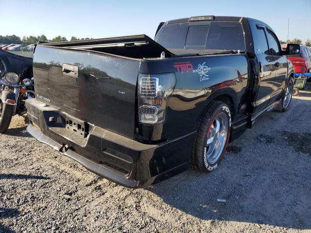 5TFRV54129X072492 - 2009 TOYOTA TUNDRA DOU BLACK photo 4