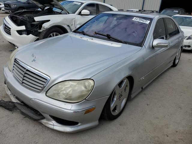 WDBNG76J35A459906 - 2005 MERCEDES-BENZ S 600 SILVER photo 2