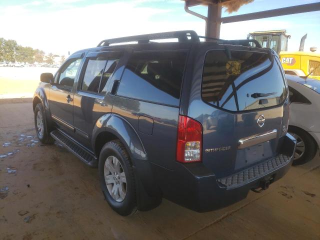 5N1AR18UX6C608960 - 2006 NISSAN PATHFINDER 蓝色 照片 3