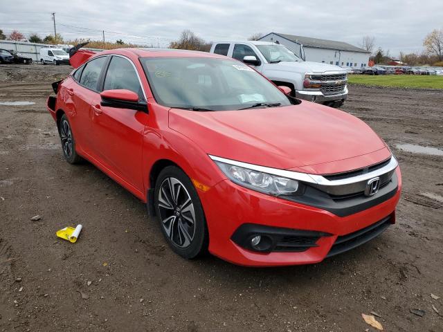 2HGFC1F70HH651682 - 2017 HONDA CIVIC EXL أحمر صورة 1