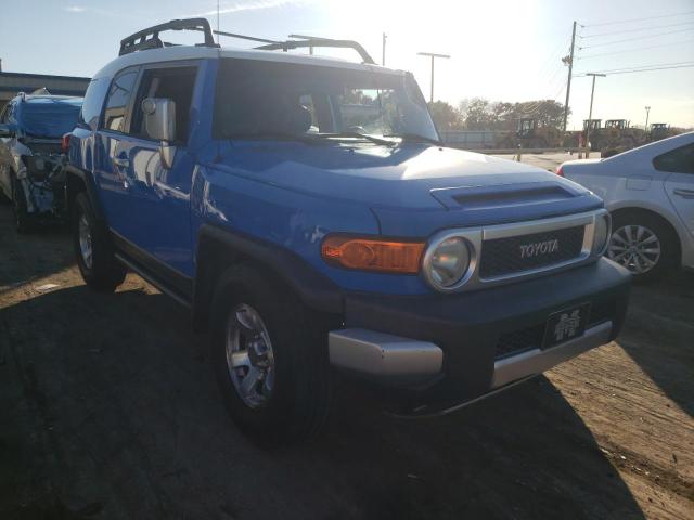 JTEZU11F970001139 - 2007 TOYOTA FJ CRUISER BLUE photo 1