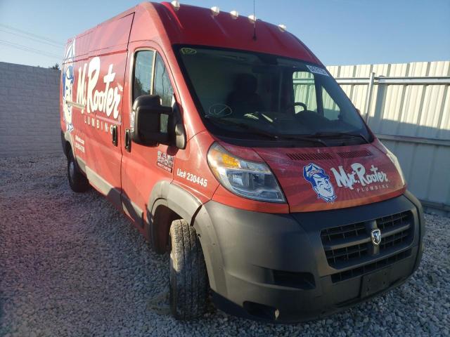 3C6TRVDGXGE102387 - 2016 RAM PROMASTER RED photo 1