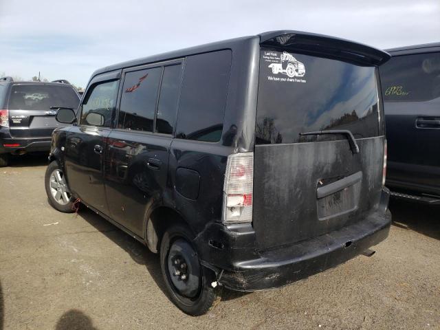JTLKT334364083316 - 2006 TOYOTA SCION XB შავი ფოტო 3