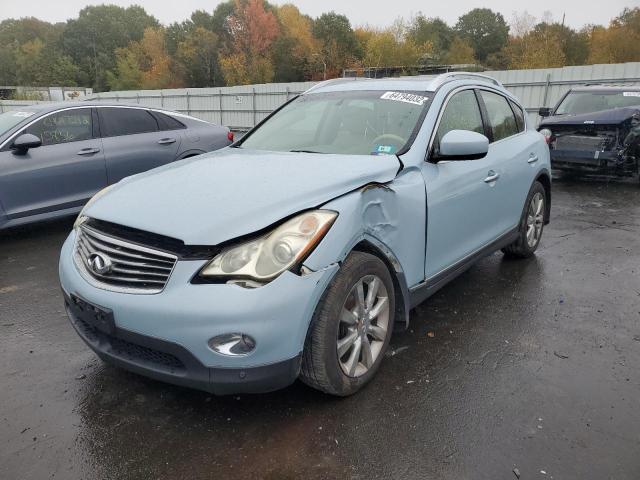 JN1AJ0HR7BM851084 - 2011 INFINITI EX35 BASE BLUE photo 2