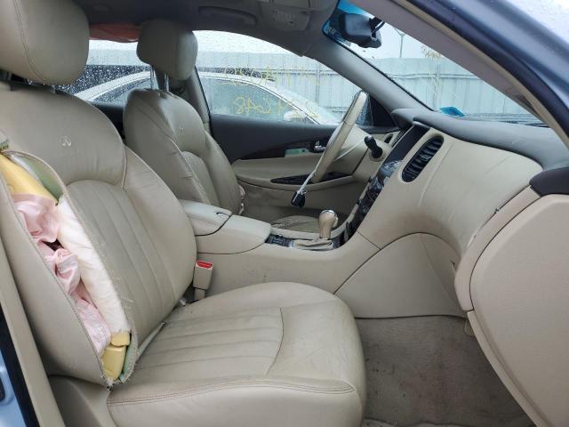 JN1AJ0HR7BM851084 - 2011 INFINITI EX35 BASE Կապույտ լուսանկար 5