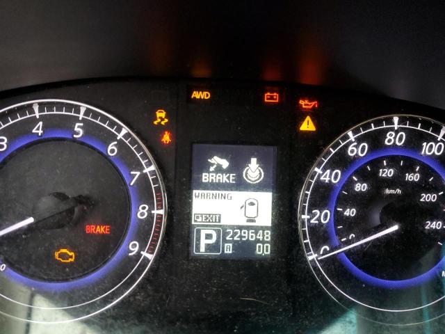 JN1AJ0HR7BM851084 - 2011 INFINITI EX35 BASE Կապույտ լուսանկար 8