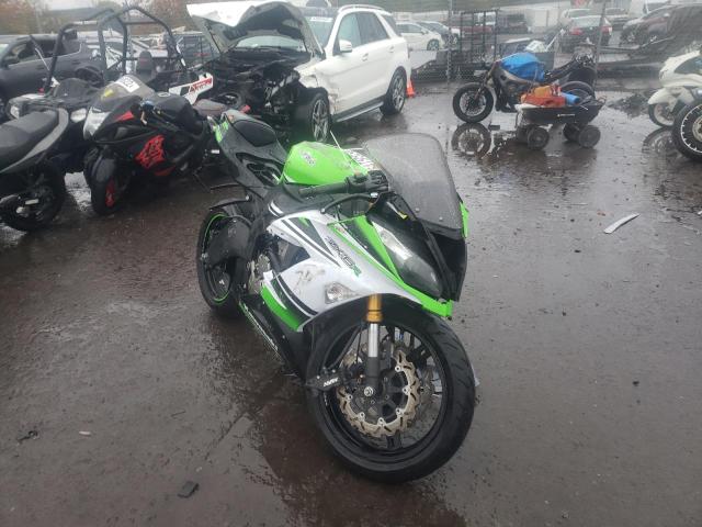 JKBZXJE16FA015685 - 2015 KAWASAKI ZX636 E GREEN photo 1