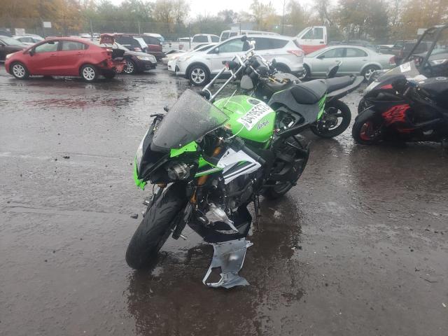 JKBZXJE16FA015685 - 2015 KAWASAKI ZX636 E GREEN photo 2