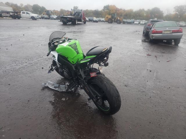 JKBZXJE16FA015685 - 2015 KAWASAKI ZX636 E GREEN photo 3