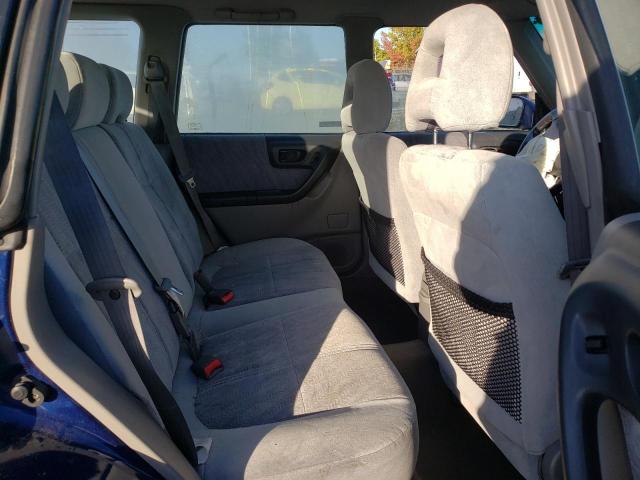JF1SF655X2H732368 - 2002 SUBARU FORESTER S BLUE photo 6