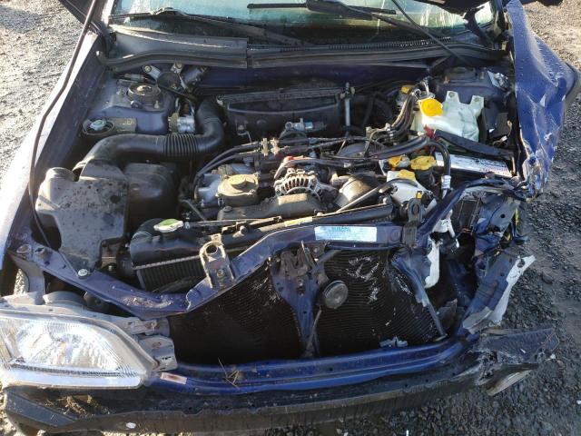 JF1SF655X2H732368 - 2002 SUBARU FORESTER S BLUE photo 7