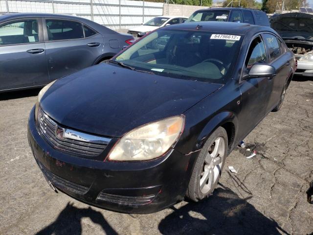 1G8ZS57B69F182183 - 2009 SATURN AURA BLACK photo 2