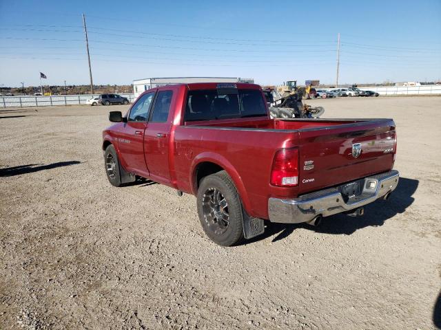 1C6RD7JT9CS340308 - 2012 DODGE RAM 1500 L MAROON photo 3