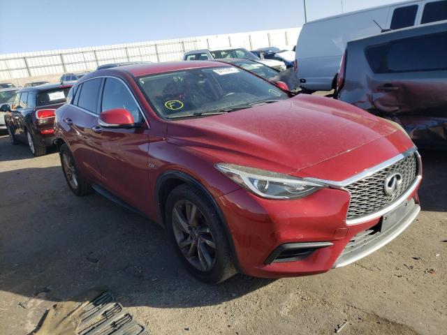SJKCH5CP8HA019619 - 2017 INFINITI QX30 BASE RED photo 1